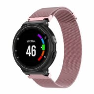 Milanaise-Armband - Large - Ros&eacute;gold - Garmin Approach S20