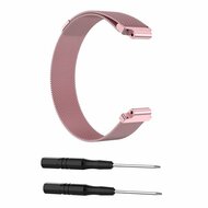 Milanaise-Armband - Large - Ros&eacute;gold - Garmin Approach S20