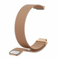 Milanaise-Armband - Small - Champagnergold - Garmin Approach S20