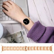 Slim Fit Edelstahl-Gliederarmband - Ros&eacute;gold - Samsung Galaxy Watch 9 - 40mm / 44mm