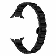 Slim Fit Edelstahl-Gliederarmband - Schwarz - Samsung Galaxy Watch 9 - 40mm / 44mm
