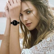 Slim Fit Edelstahl-Gliederarmband - Schwarz - Samsung Galaxy Watch 9 - 40mm / 44mm