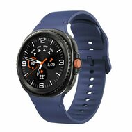 Soft Silikonarmband - Gr&ouml;&szlig;e: M/L - Dunkelblau - Samsung Galaxy Watch 9 - 40mm / 44mm