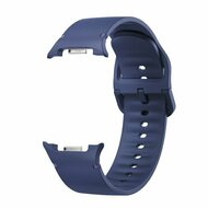 Soft Silikonarmband - Gr&ouml;&szlig;e: M/L - Dunkelblau - Samsung Galaxy Watch 9 - 40mm / 44mm