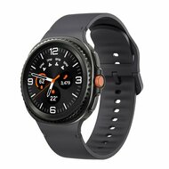 Soft Silikonarmband - Gr&ouml;&szlig;e: M/L - Dunkelgrau - Samsung Galaxy Watch 9 - 40mm / 44mm