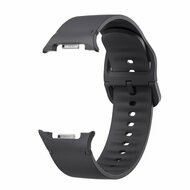 Soft Silikonarmband - Gr&ouml;&szlig;e: M/L - Dunkelgrau - Samsung Galaxy Watch 9 - 40mm / 44mm