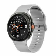 Soft Silikonarmband - Gr&ouml;&szlig;e: M/L - Grau - Samsung Galaxy Watch 9 - 40mm / 44mm