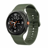 Soft Silikonarmband - Gr&ouml;&szlig;e: M/L - Armeegr&uuml;n - Samsung Galaxy Watch 9 - 40mm / 44mm