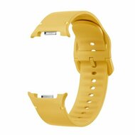 Soft Silikonarmband - Gr&ouml;&szlig;e: M/L - Ocker - Samsung Galaxy Watch 9 - 40mm / 44mm