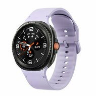 Soft Silikonarmband - Gr&ouml;&szlig;e: M/L - Violett - Samsung Galaxy Watch 9 - 40mm / 44mm