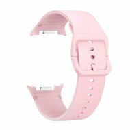 Soft Silikonarmband - Gr&ouml;&szlig;e: M/L - Rosa - Samsung Galaxy Watch 9 - 40mm / 44mm