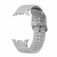 Soft Silikonarmband - Gr&ouml;&szlig;e: S/M - Grau - Samsung Galaxy Watch 9 - 40mm / 44mm