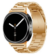 Edelstahl-Gliederarmband - Ros&eacute;gold - Samsung Galaxy Watch 9 - 40mm / 44mm
