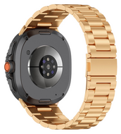 Edelstahl-Gliederarmband - Ros&eacute;gold - Samsung Galaxy Watch 9 - 40mm / 44mm