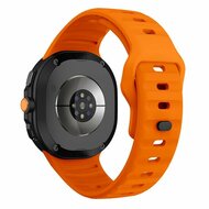 Wave Silikonarmband - Orange - Samsung Galaxy Watch 9 - 40mm / 44mm