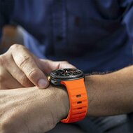 Wave Silikonarmband - Orange - Samsung Galaxy Watch 9 - 40mm / 44mm