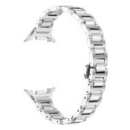 Slim Fit Edelstahl-Gliederarmband - Silber - Samsung Galaxy Watch 9 - 40mm / 44mm