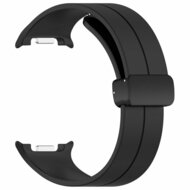 D-Buckle Solid Line Sportarmband - Schwarz - Samsung Galaxy Watch 9 - 40mm / 44mm