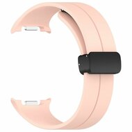 D-Buckle Solid Line Sportarmband - Rosa - Samsung Galaxy Watch 9 - 40mm / 44mm