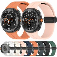 D-Buckle Solid Line Sportarmband - Rosa - Samsung Galaxy Watch 9 - 40mm / 44mm