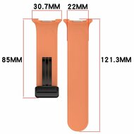 D-Buckle Solid Line Sportarmband - Starlight - Samsung Galaxy Watch 9 - 40mm / 44mm