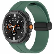 D-Buckle Solid Line Sportarmband - Gr&uuml;n - Samsung Galaxy Watch 9 - 40mm / 44mm