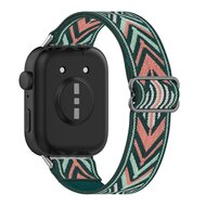 Elastisches Nylonband - Gr&uuml;ner Pfeil - Huawei Watch Fit 3 / Fit 4
