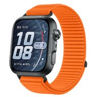 Geripptes Nylonarmband - Orange - Huawei Watch Fit 5 / 4 / 3