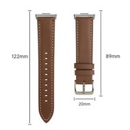 Lederarmband - Cremewei&szlig; - Huawei Watch Fit 5 / 4 / 3
