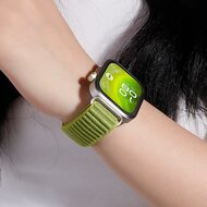 Geripptes Nylonarmband - Denimblau - Huawei Watch Fit 5 / 4 / 3