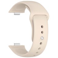 Silikon-Sportband - Beige - Huawei Watch Fit 3 / Fit 4