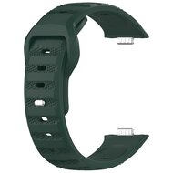 Silikon Outdoor-Band - Dunkelgr&uuml;n - Huawei Watch Fit 3 / Fit 4