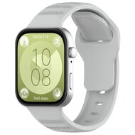 Silikon Outdoor-Band - Grau - Huawei Watch Fit 3 / Fit 4