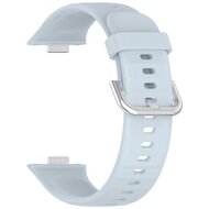 Silikonband mit Dornschlie&szlig;e - Hellblau - Huawei Watch Fit 3 / Fit 4