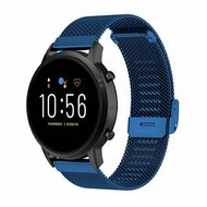 Garmin Forerunner 55 / 70 / 165 / 170 / 245 / 570 (42mm) / 645 - Milanaise-Armband mit Klemmverschluss - Dunkelblau