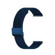 Garmin Forerunner 55 / 70 / 165 / 170 / 245 / 570 (42mm) / 645 - Milanaise-Armband mit Klemmverschluss - Dunkelblau