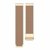 Garmin Forerunner 55 / 70 / 165 / 170 / 245 / 570 (42mm) / 645 - Milanaise-Armband mit Klemmverschluss - Champagnergold