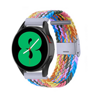 Huawei Watch 5 - 42mm - Geflochtenes Nylonarmband - Mehrfarbig Fr&uuml;hling