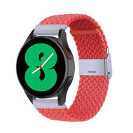 Huawei Watch 5 - 42mm - Geflochtenes Nylonarmband - Hellrot