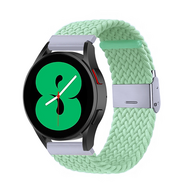 Huawei Watch 5 - 42mm - Geflochtenes Nylonarmband - Hellgr&uuml;n