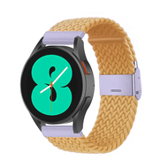 Huawei Watch 5 - 42mm - Geflochtenes Nylonarmband - Gelb