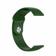 Sportarmband - Gr&ouml;&szlig;e: Small - Dunkelgr&uuml;n - Huawei Watch 5 - 42mm