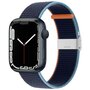 Nylonband mit Clipverschluss - Navy - Geeignet f&uuml;r Apple Watch 38mm / 40mm / 41mm