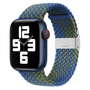 Geflochtenes Armband - Blau / Gr&uuml;n - Geeignet f&uuml;r Apple Watch 38mm / 40mm / 41mm