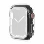 Apple Watch 45mm Hartschalengeh&auml;use (offene Vorderseite) - Transparent - Geeignet f&uuml;r Apple Watch 45mm