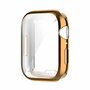 Silikonh&uuml;lle (vollst&auml;ndig gesch&uuml;tzt) 41mm - Champagner Gold - Geeignet f&uuml;r Apple Watch 41mm