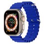 Ocean Armband - Blau - Geeignet f&uuml;r Apple Watch 42mm / 44mm / 45mm / 49mm