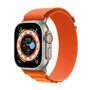 Alpine Loop Armband - Orange - Geeignet f&uuml;r Apple Watch 42mm / 44mm / 45mm / 49mm
