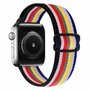 Solo Loop Nylonband - Mehrfarbig - Geeignet f&uuml;r Apple Watch 42mm / 44mm / 45mm / 49mm