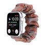 Elastisches Armband - Hellrot / Blau - Geeignet f&uuml;r Apple Watch 42mm / 44mm / 45mm / 49mm